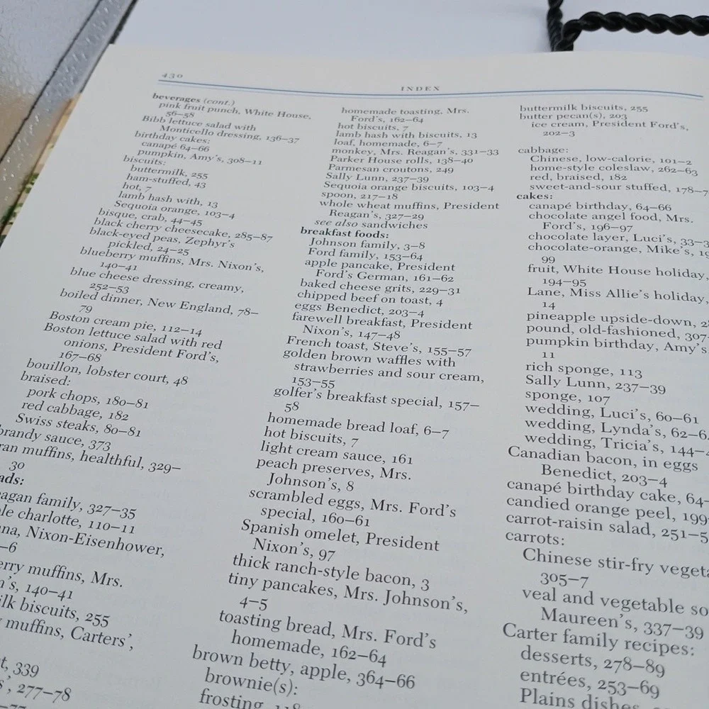The White‎ House Family Cookbook by Henry Haller HC 1987 First Edition
